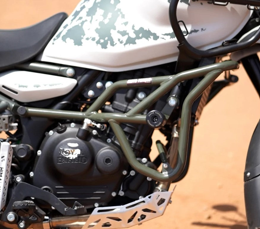 PANTHER CRASH GUARD GREEN FOR HIMALAYAN 450