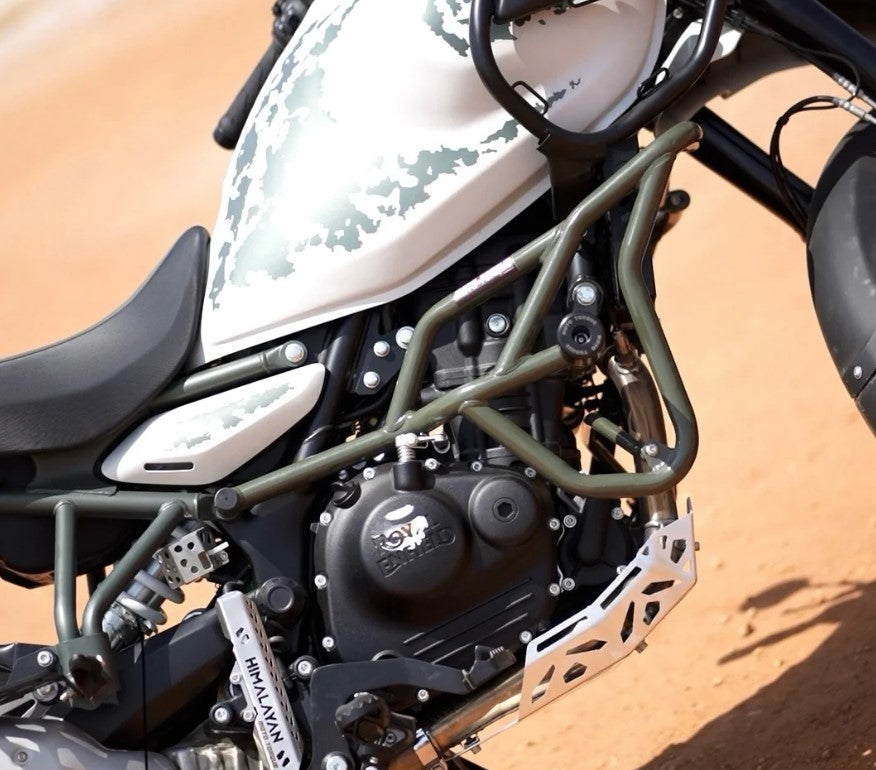 PANTHER CRASH GUARD GREEN FOR HIMALAYAN 450