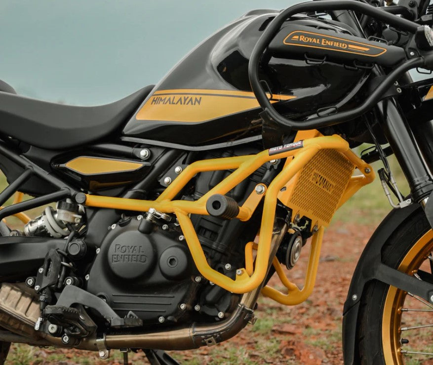 PANTHER CRASH GUARD YELLOW FOR NEW HIMALAYAN 450