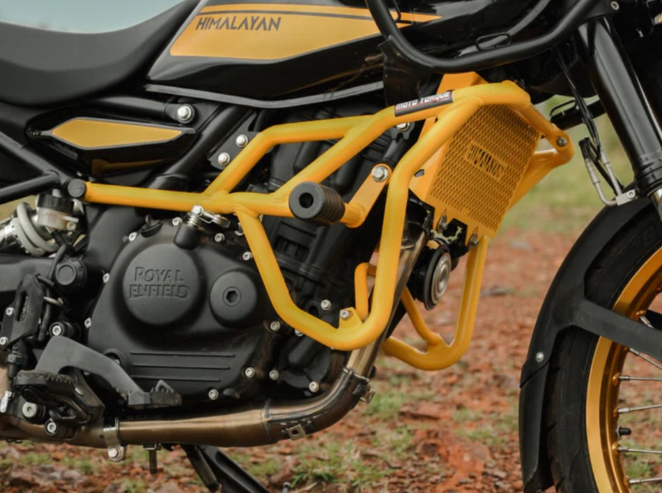 PANTHER CRASH GUARD YELLOW FOR NEW HIMALAYAN 450