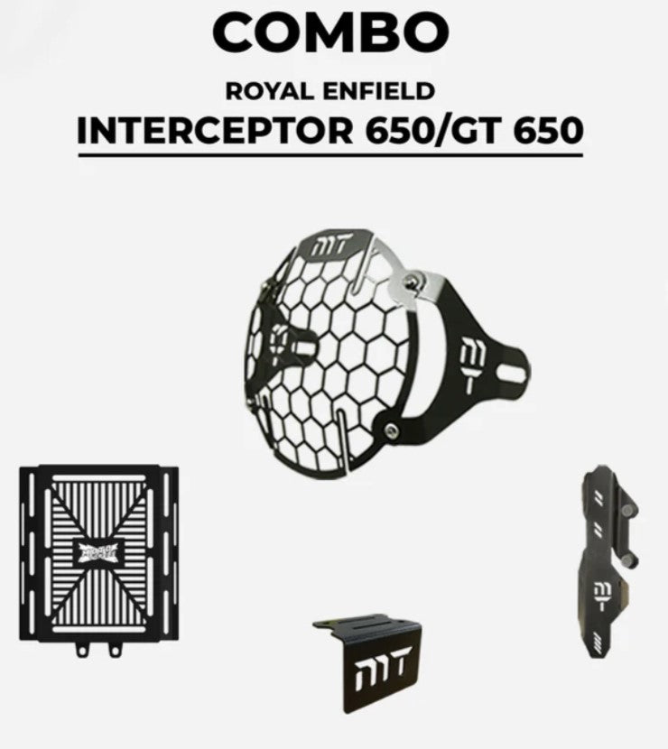 COMBO PACK OF 4 PCS FOR INTERCEPTOR 650 & GT 650