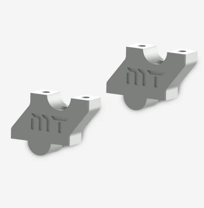 HANDLEBAR RISER SILVER FOR INTERCEPTOR 650