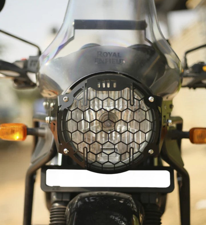 HEADLIGHT GRILL BLACK FOR HIMALAYAN 411