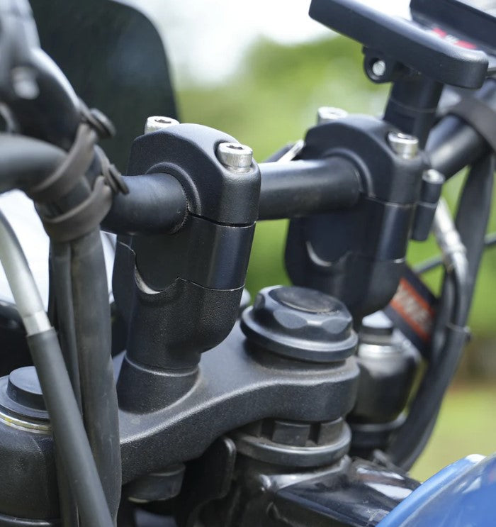 HANDLEBAR RISER BLACK FOR HUNTER 350