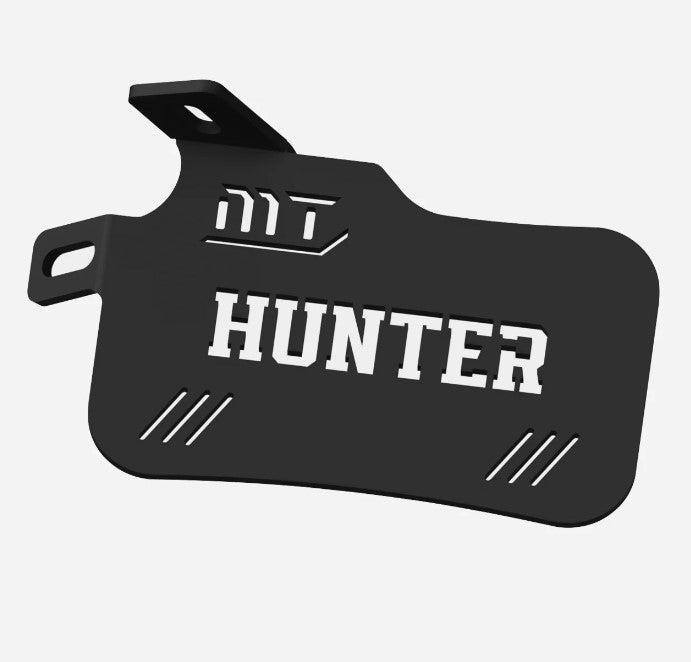FOOTREST BLACK FOR HUNTER 350