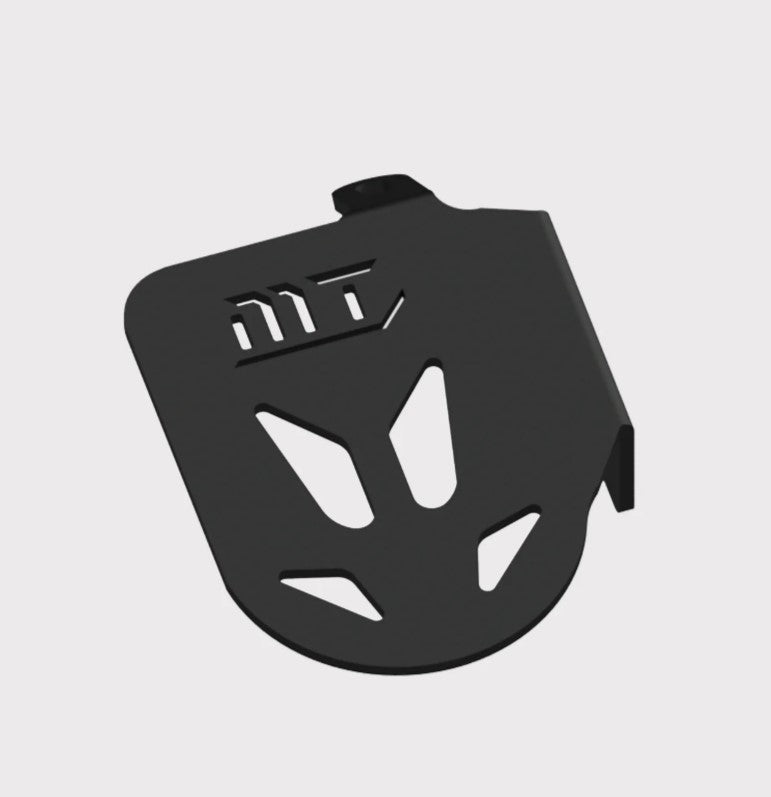 FOOTREST SET BLACK FOR TRIUMPH SPEED 400 & TRIUMPH SCRAMBLER 400X