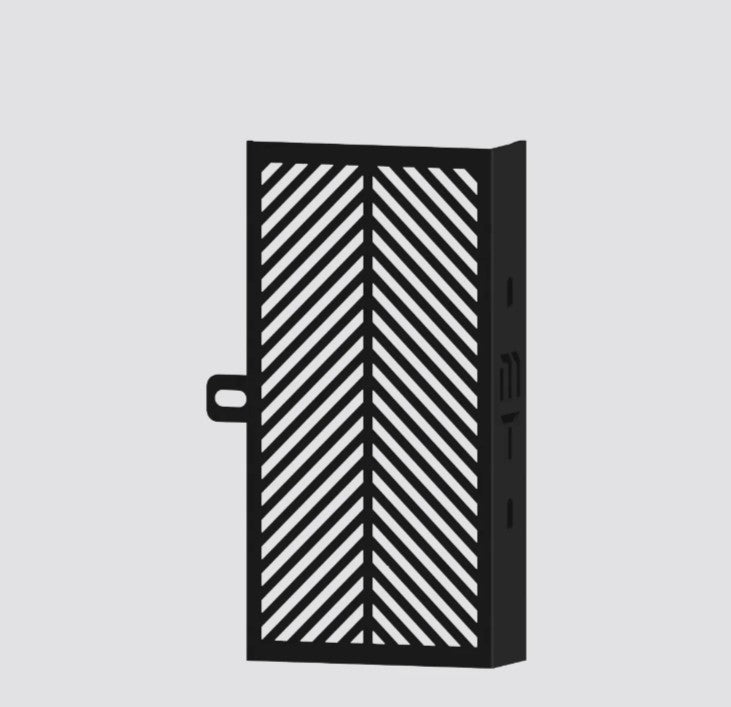 RADIATOR GUARD BLACK FOR XPULSE 200 4V & XPULSE-RALLY EDITION