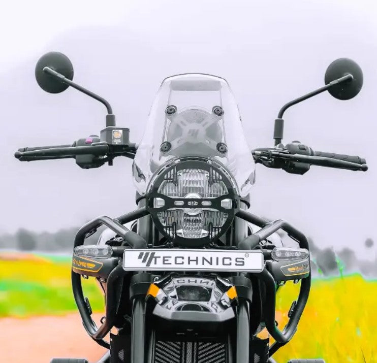 HEADLIGHT GUARD BLACK FOR NEW HIMALAYAN 450