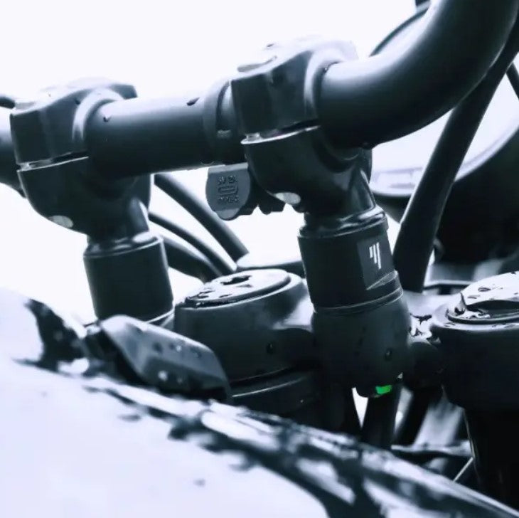 HANDLEBAR RISER BLACK FOR NEW HIMALAYAN 450