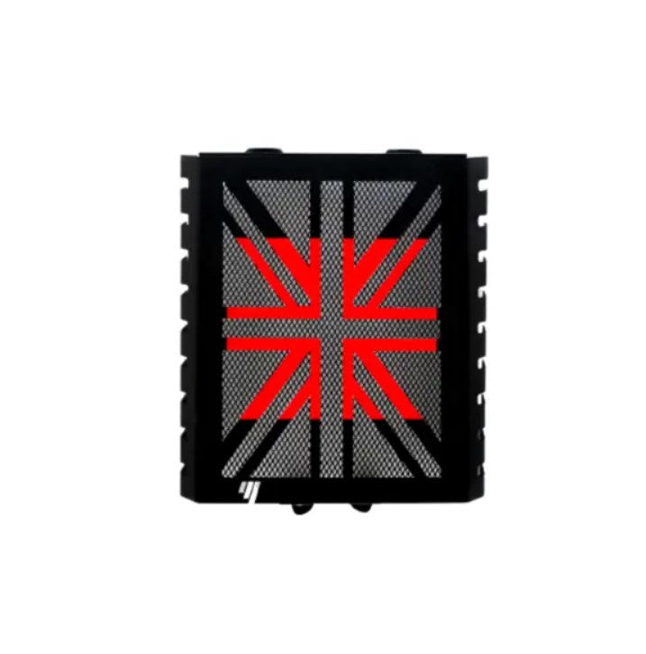 RADIATOR GUARD BLACK FOR INTERCEPTOR 650 & GT 650