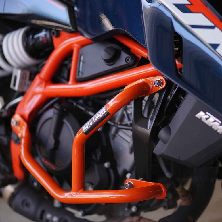 BEETLE CRASH GUARD BLACK FOR KTM DUKE 250 & 390 GEN-3