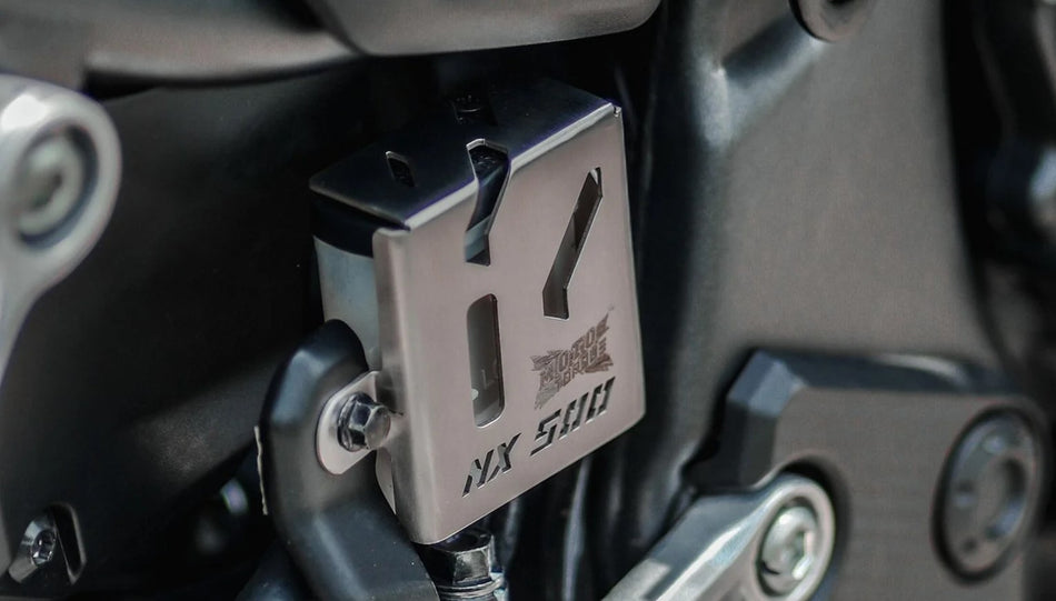 RESERVOIR OIL GUARD SILVER FOR HONDA NX500
