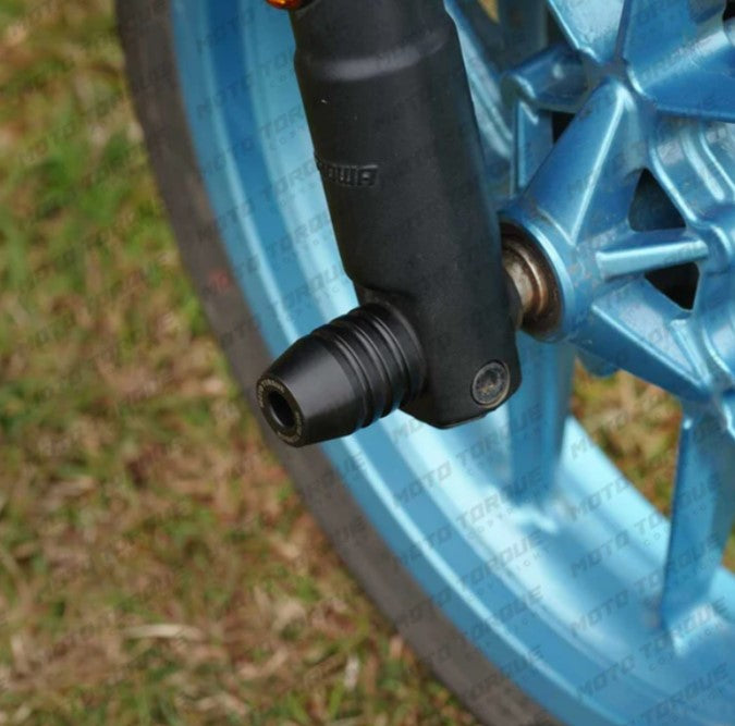 FORK SLIDERS BLACK FOR GUERRILLA 450