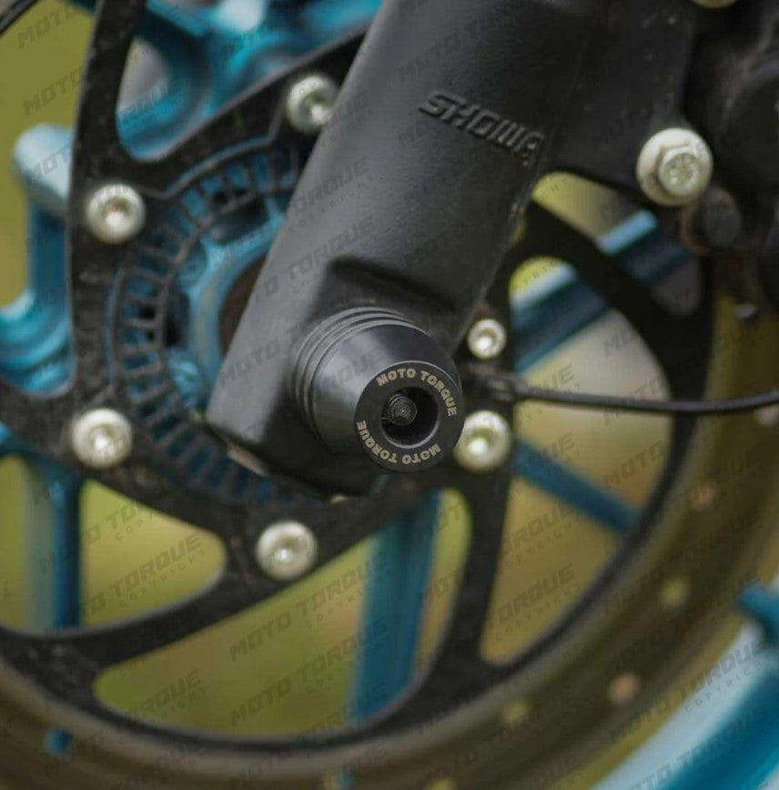 FORK SLIDERS BLACK FOR GUERRILLA 450