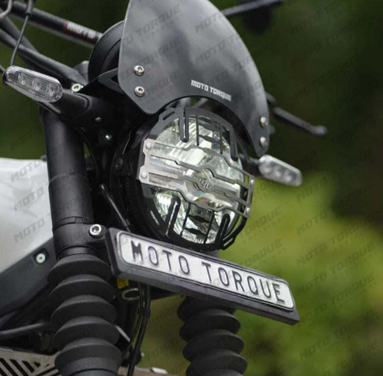 HEADLIGHT GUARD BLACK FOR GUERRILLA 450