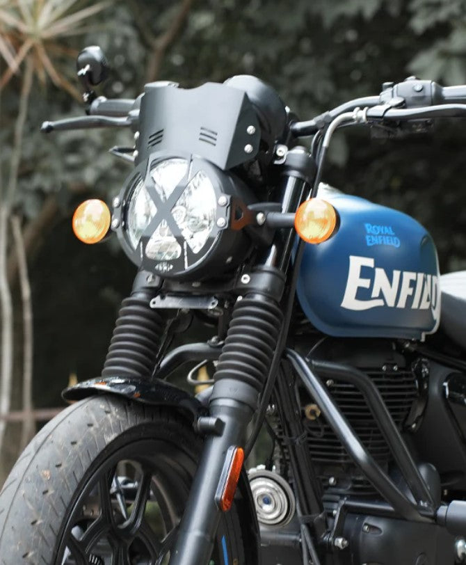 JB METAL VISOR FOR HUNTER 350