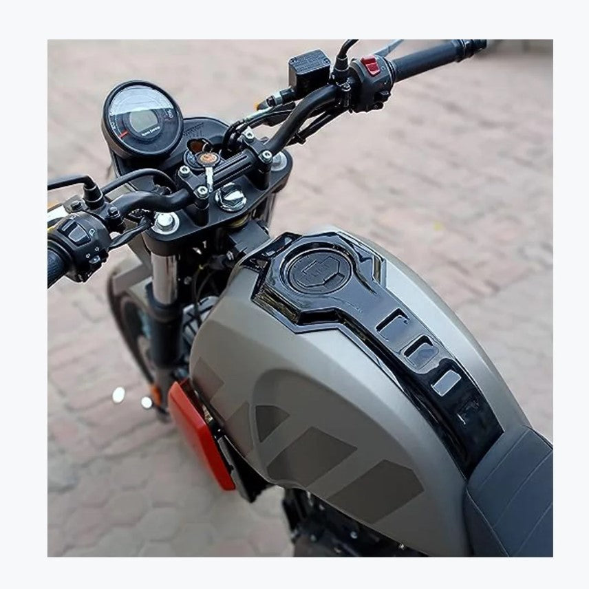 SAIGA TANK TIE GLOSS BLACK FOR HIMALAYAN & SCRAM 411