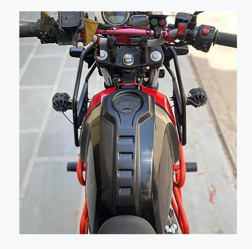 SAIGA TANK TIE MATT BLACK FOR HIMALAYAN & SCRAM 411