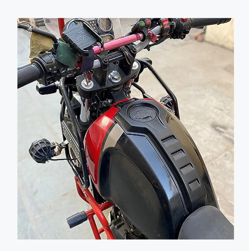 SAIGA TANK TIE MATT BLACK FOR HIMALAYAN & SCRAM 411