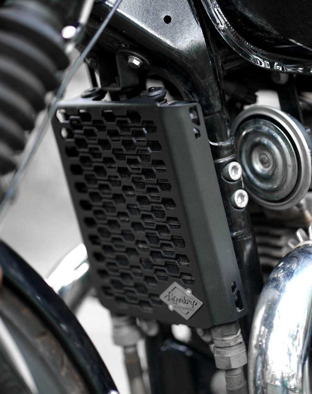 LCB RADIATOR GRILL BLACK FOR INTERCEPTOR 650 & CONTINENTAL GT 650