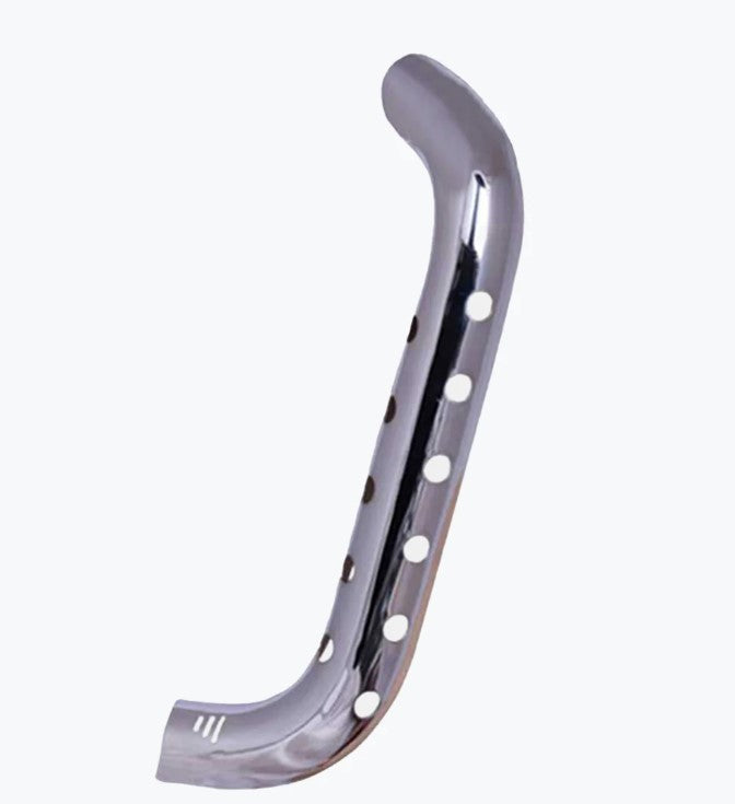 LCB HEATSHIELD CHROME FOR  CLASSIC 350/500 & STD 350 & BULLET 500 & THUNDERBIRD 350