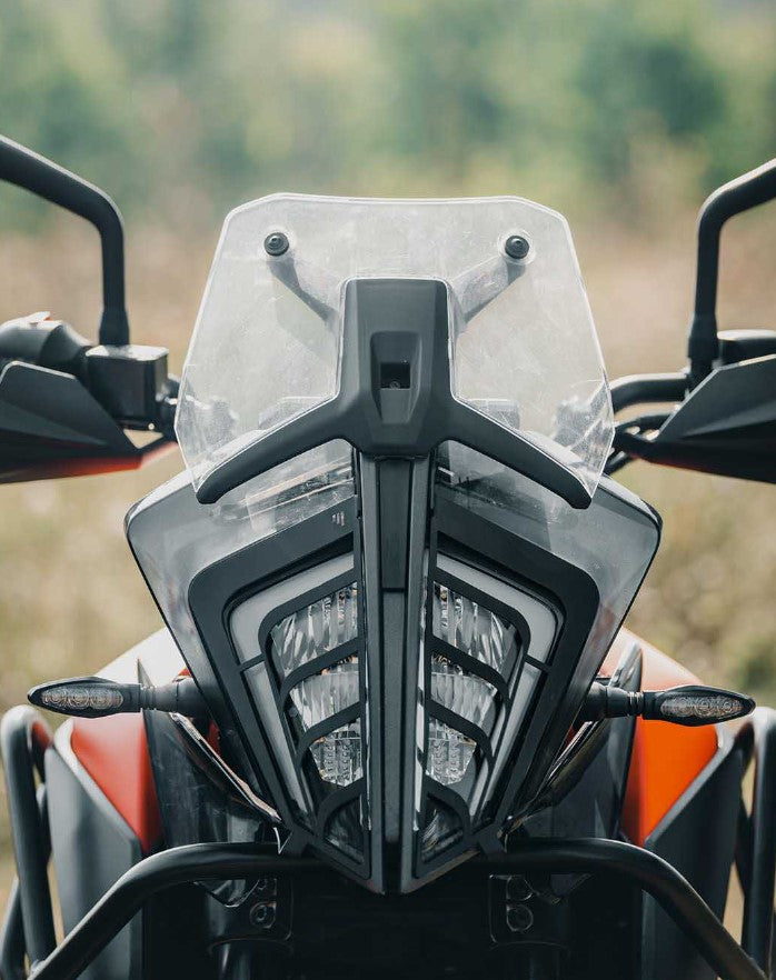 HEADLIGHT GRILL BLACK FOR KTM ADVENTURE 390
