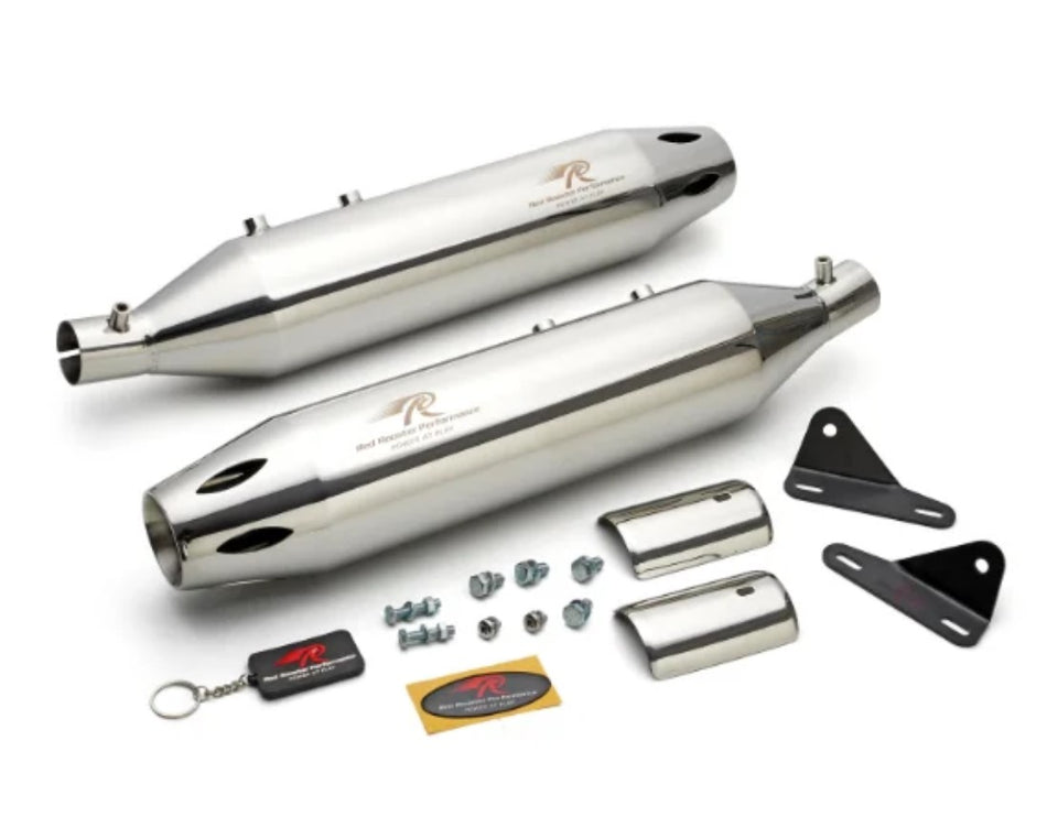 RED ROOSTER PERFORMANCE EXHAUST ASTRAL PRO POLISH FOR SUPER METEOR 650