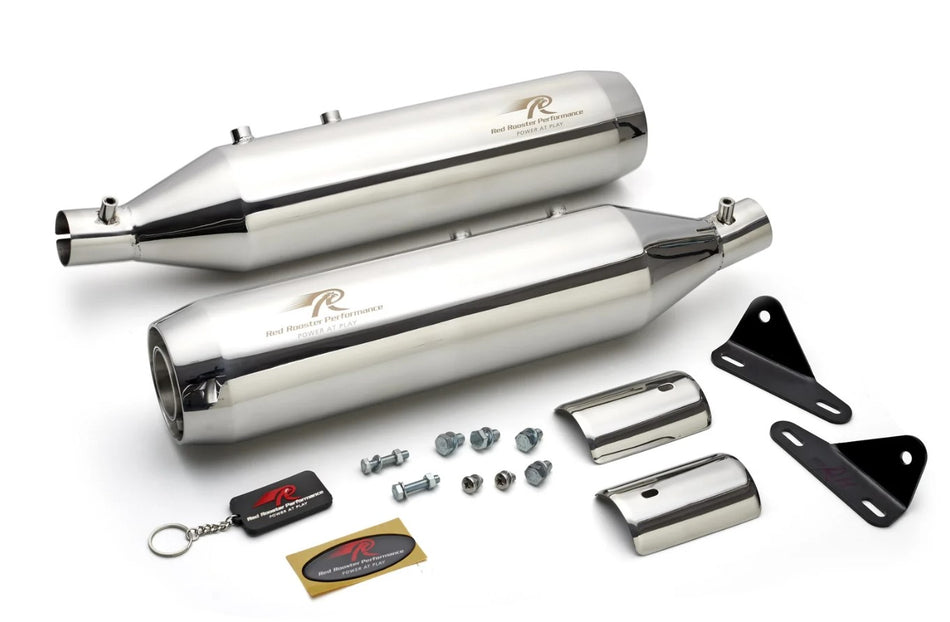 RED ROOSTER PERFORMANCE EXHAUST ASTRAL POLISH FOR SUPER METEOR 650
