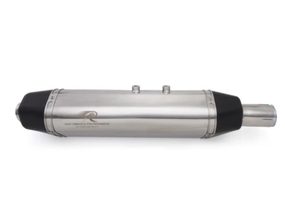 RED ROOSTER PERFORMANCE VERTEX POLISH EXHAUST FOR HIMALAYAN 411 & SCRAM 411