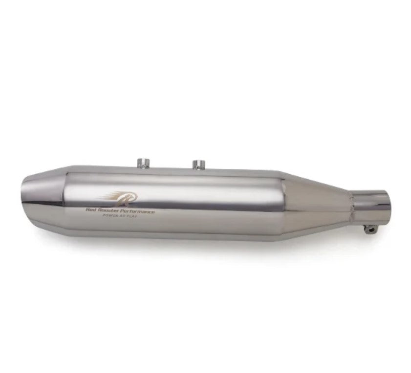 RED ROOSTER PERFORMANCE RUMBLER MAX POLISH EXHAUST FOR NEW CLASSIC 350 & METEOR 350