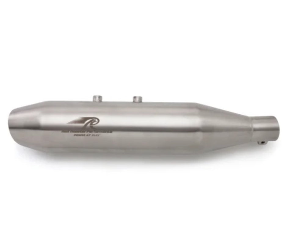 RED ROOSTER PERFORMANCE RUMBLER MAX MATTE EXHAUST FOR NEW CLASSIC 350 & METEOR 350