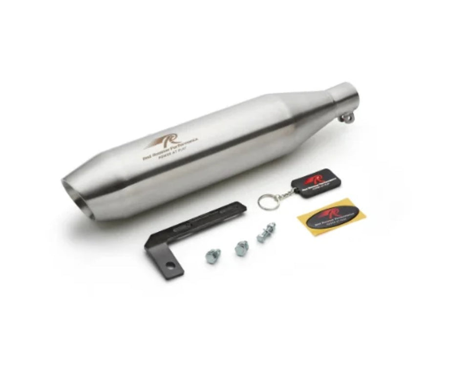 RED ROOSTER PERFORMANCE RUMBLER MAX MATTE EXHAUST FOR NEW CLASSIC 350 & METEOR 350