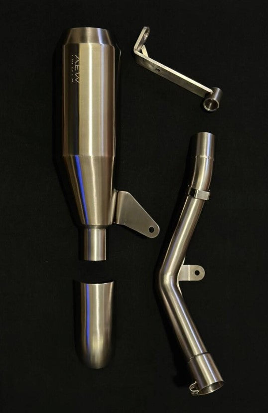 Buy Aew Edge Exhaust for Guerrilla 450 - Royal Enfield Spare Parts | Moto Marvels