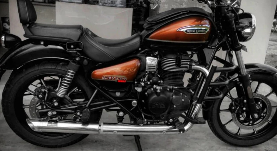 BARREL TRAIL EXHAUST FOR METEOR 350