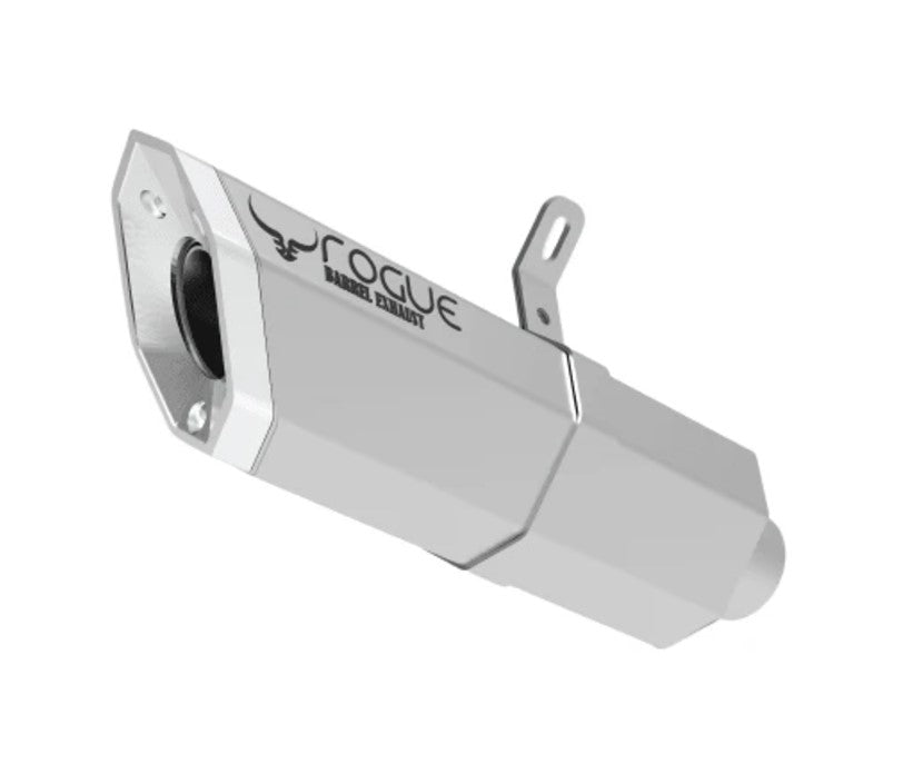 ROGUE V1 SILVER EXHAUST FOR HIMALAYAN 411