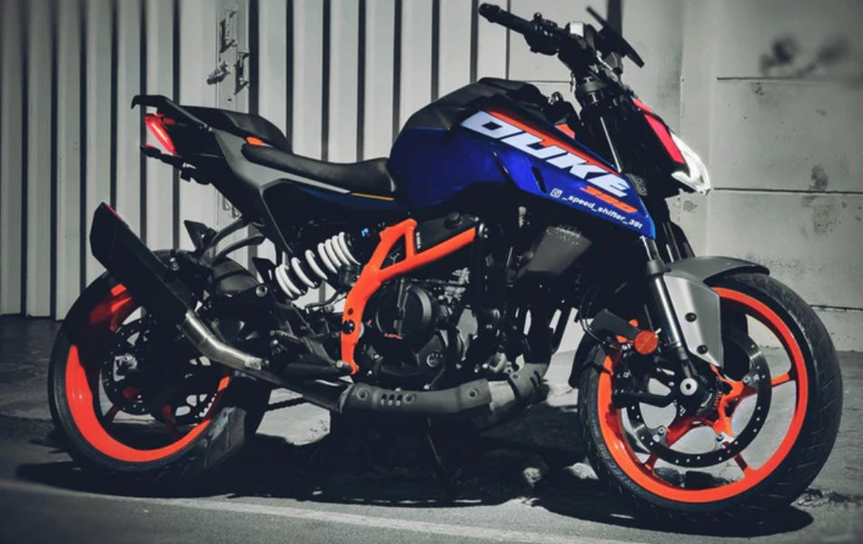 Barrel Exhaust Rogue 2.0 Black For KTM Gen 3 250 & 390