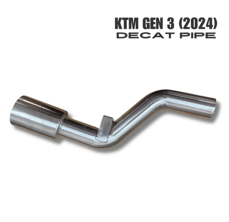 BARREL EXHAUST DECAT PIPE FOR KTM GEN 3 2024