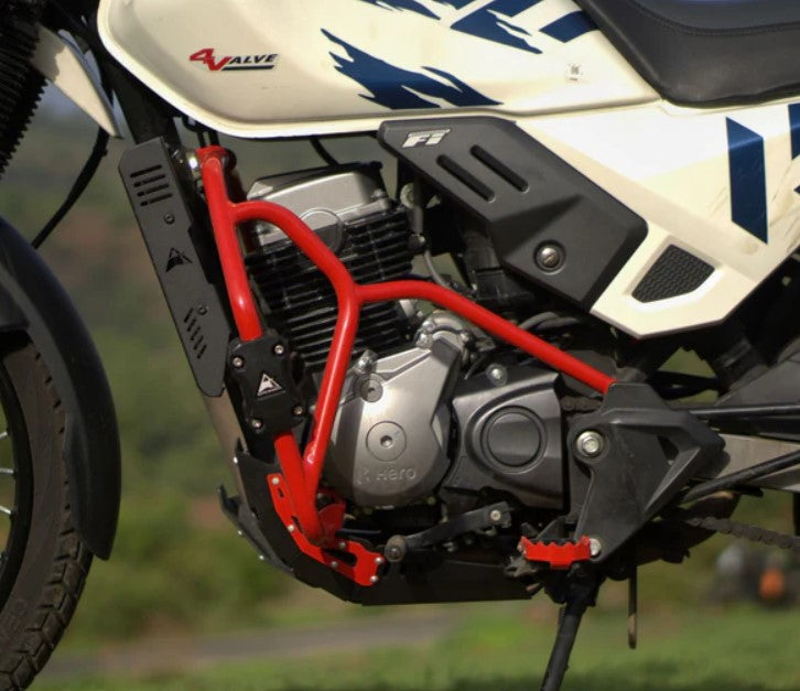 CRASH GUARD & LEG GUARD BLACK FOR HERO X PULSE 200