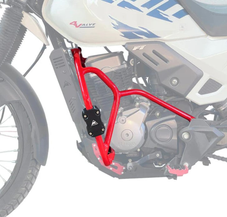 CRASH GUARD & LEG GUARD BLACK FOR HERO X PULSE 200
