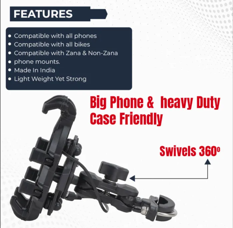 Universal Mobile Holder with Touch Charger