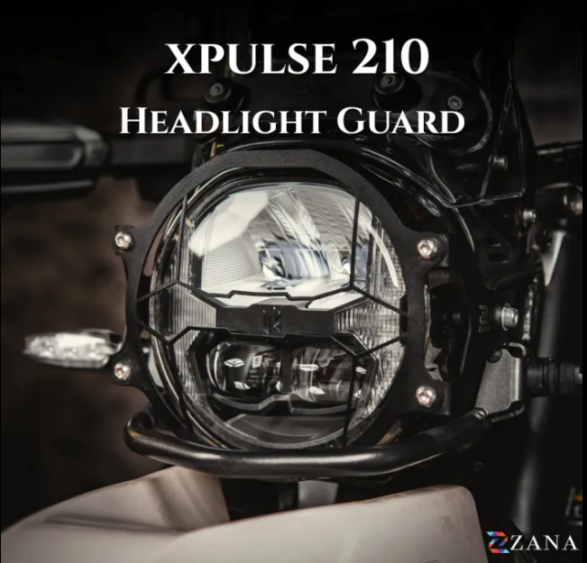 Headlight Guard Black For X-Pulse 210