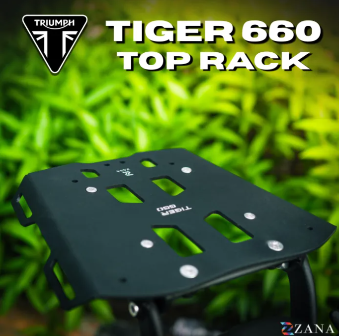 Top Rack with Plate For Triumph Tiger 660