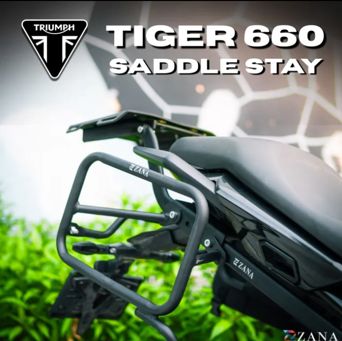 Saddle Stay Black For Triumph Tiger 660