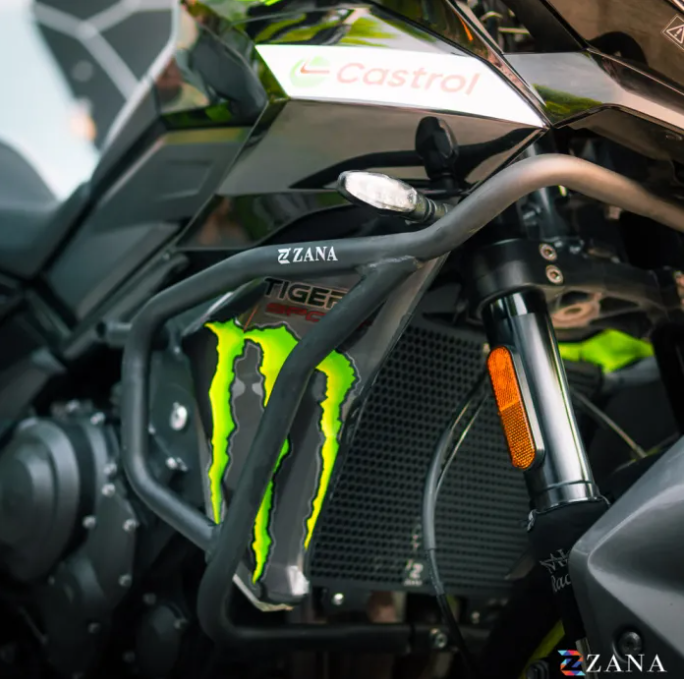 Crash Guard Black For Triumph Tiger 660