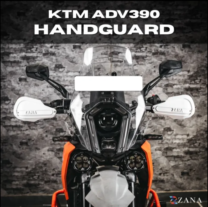 Hand Guard  (White)  For KTM ADV 390 2025