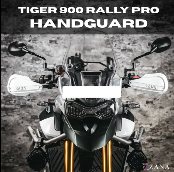 Hand Guard (White) For Tiger 900 Rally Pro