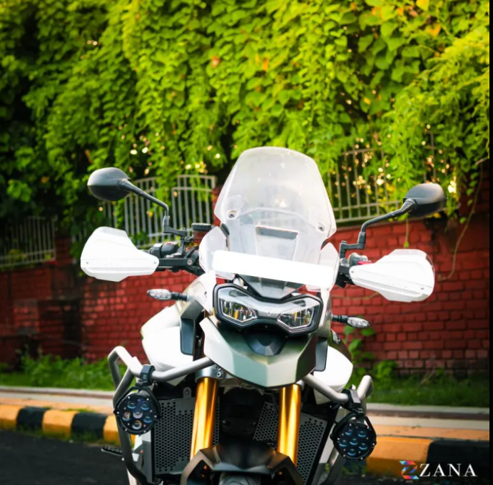 Hand Guard (White) For Tiger 900 Rally Pro