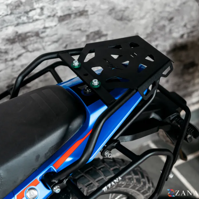 Top Rack With Plate MS Black For X-Pulse 210