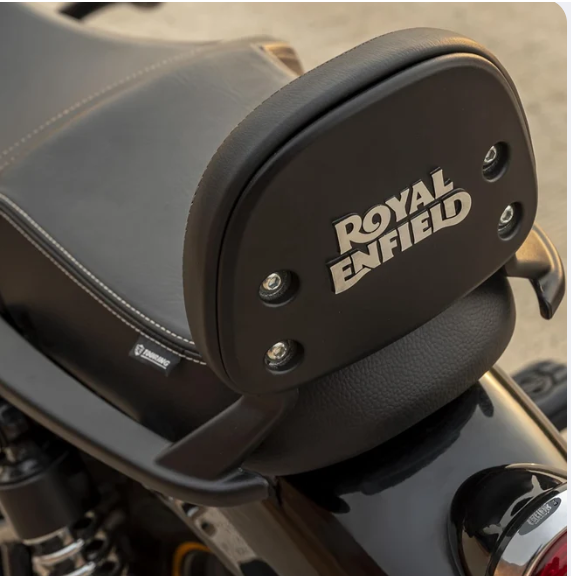 Black Touring Passenger Seat For Royal Enfield Meteor 350