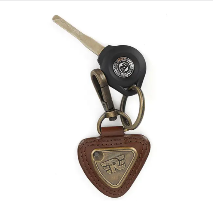 Ride On Battery Box Keychain - Brown